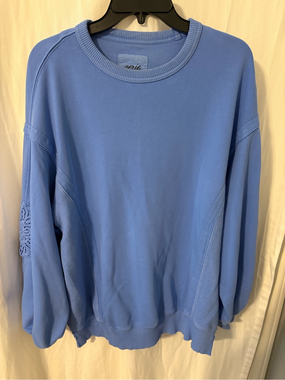 aerie Blue Crewneck Sweatshirt